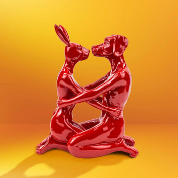 They were the best kissers (Small Resin Sculpture)