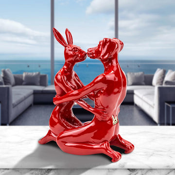 They were the best kissers (Small Resin Sculpture)