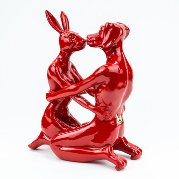 They were the best kissers (Small Resin Sculpture)