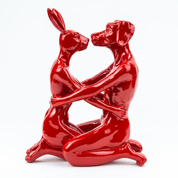 They were the best kissers (Small Resin Sculpture)