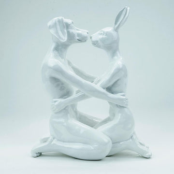 They were the best kissers (Small Resin Sculpture)