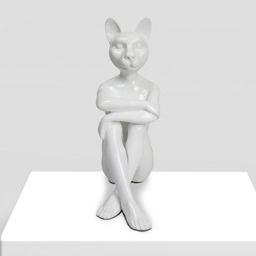 City Kitten (Resin Sculpture)