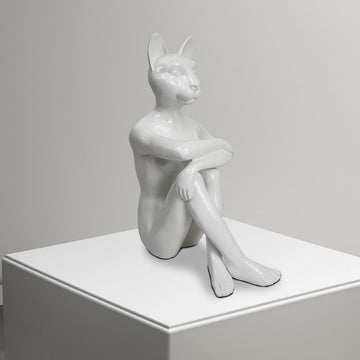 City Kitten (Resin Sculpture)