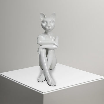 City Kitten (Resin Sculpture)