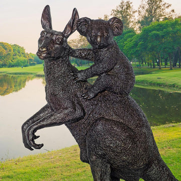 They Were the Greatest of Friends (Bronze Sculpture)