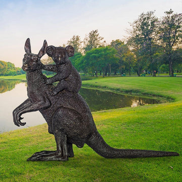 They Were the Greatest of Friends (Bronze Sculpture)