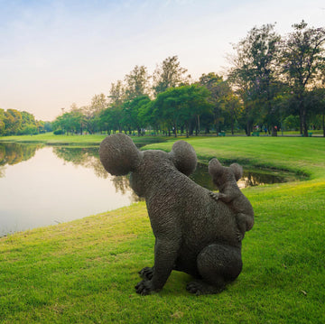 Mama and Baby Koala (Bronze Sculpture)