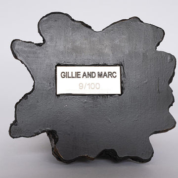 Lewis The Koala on Tree Stump (Resin Sculpture)