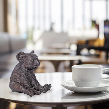 Suzie the Koala Is Happy (Bronze Sculpture, Pocket Size)