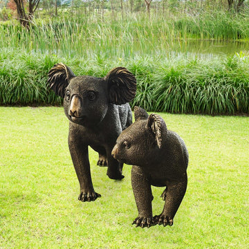 The Koalas Took Each Stride with Pride (Bronze Sculpture)