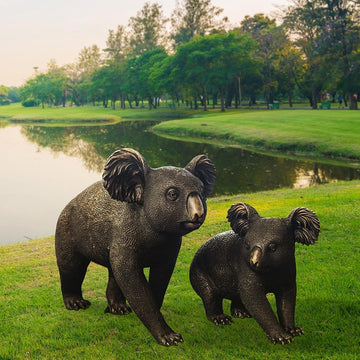 The Koalas Took Each Stride with Pride (Bronze Sculpture)