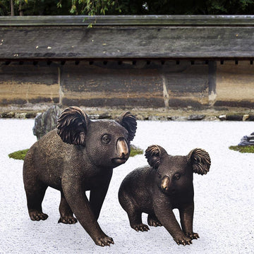 The Koalas Took Each Stride with Pride (Bronze Sculpture)