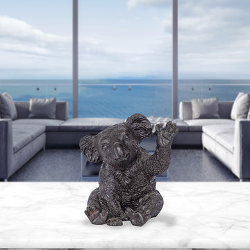 Peter the Koala Says Hi (Bronze Sculpture, Pocket Size)