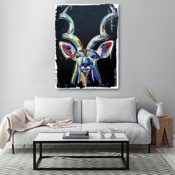The Kudu knew things we could never understand (Original Painting)
