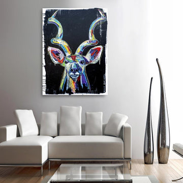 The Kudu knew things we could never understand (Original Painting)