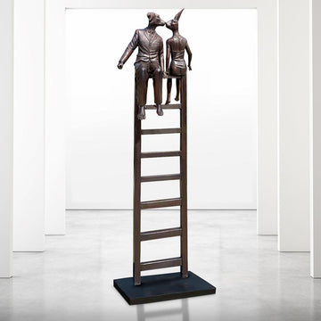 They Were on a High (Bronze Sculpture)