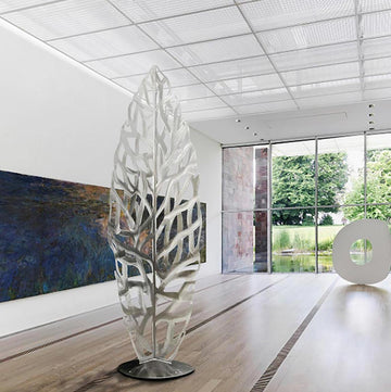 The Birth of a Tree (Stainless Steel Sculpture)