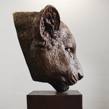 Anya - Amur Leopard of the Wild (Bronze Sculpture)