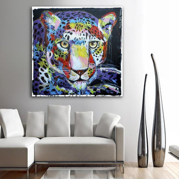 The leopard looked everything straight in the eyes (Original Painting)