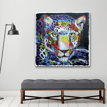 The leopard looked everything straight in the eyes (Original Painting)