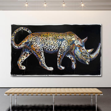 Leoparhino (Original Painting)