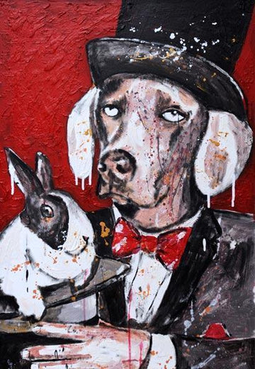 He decided to pull as much out of life as he could but in the meantime a rabbit would do