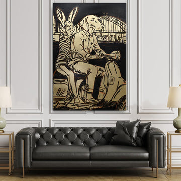 They Were into Life (Original Painting)