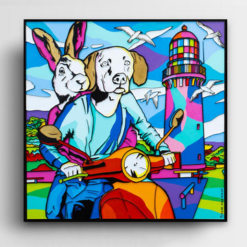 They Saw the Light Together (Original Painting)