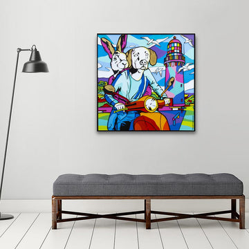 They Saw the Light Together (Original Painting)
