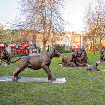 Cub 17 (Bronze Sculpture)