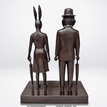 They Were Londoners (Bronze Sculpture, Miniature)