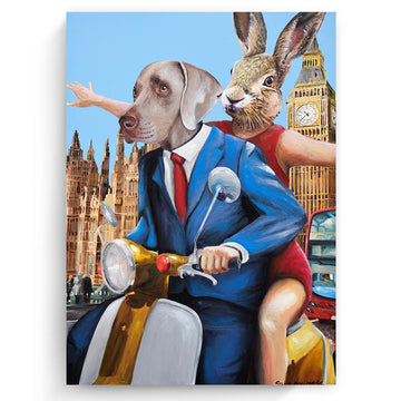 London Lovers (Original Painting)