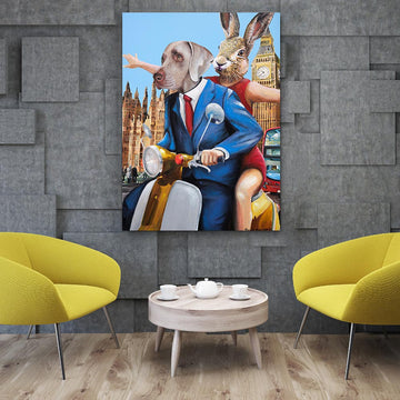 London Lovers (Original Painting)