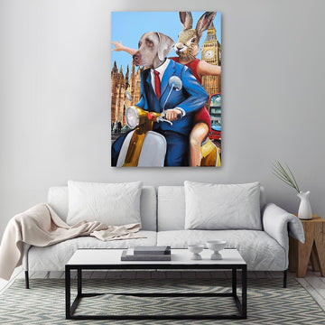 London Lovers (Original Painting)