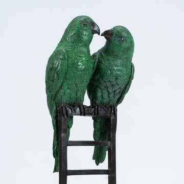 Love Birds Were on a High (Bronze Sculpture)