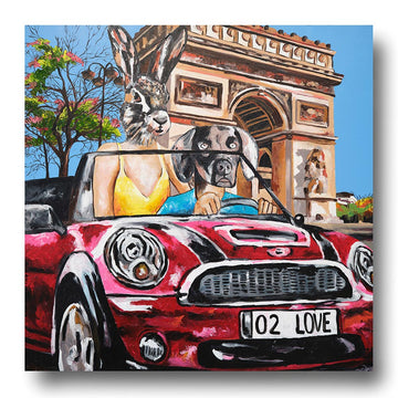 Drive for Love (Original Painting)