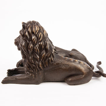 The Lions Loved Each Other (Bronze Sculpture)