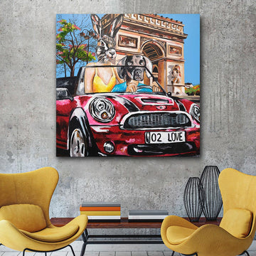 Drive for Love (Original Painting)