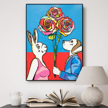 He Loved Her More Than He Ever Told Her (Original Painting)