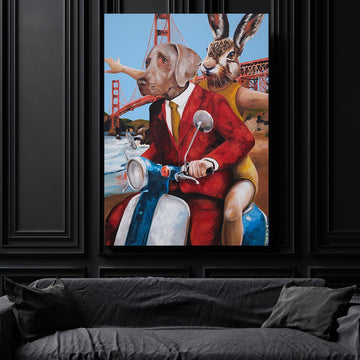 They Were the Lucky Ones (Original Painting)