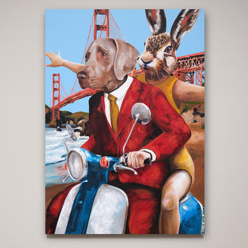 They Were the Lucky Ones (Original Painting)