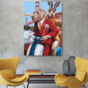 They Were the Lucky Ones (Original Painting)