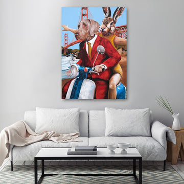 They Were the Lucky Ones (Original Painting)