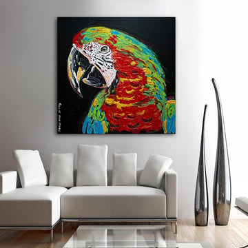 The Macaw was magnificent (Original Painting)