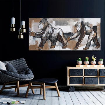 They Marched on for All Wildlife (Original Painting)