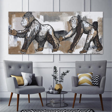 They Marched on for All Wildlife (Original Painting)