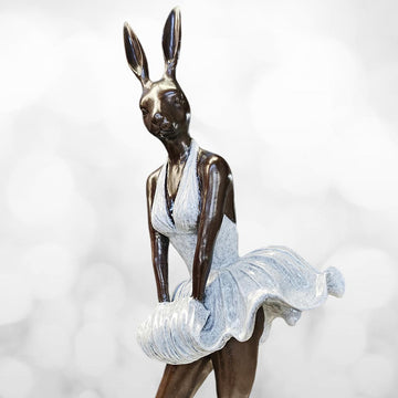 Marilyn Rabbitwoman (Bronze Sculpture)