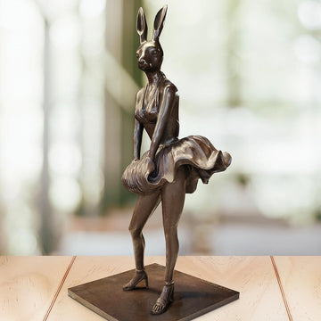 Marilyn Rabbitwoman (Bronze Sculpture)