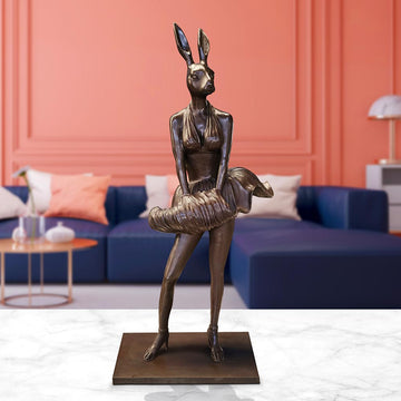 Marilyn Rabbitwoman (Bronze Sculpture)