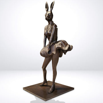 Marilyn Rabbitwoman (Bronze Sculpture)